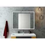 Зеркальный шкаф Континент Mirror Box LED черный МВК051 Зеркальный шкаф Континент Mirror Box LED черный МВК051